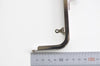 18cm ( 7") Silver Purse Frame Clutch Bag Glue-In Purse Frame 18x6.5cm