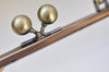 20cm (8") Brushed Bronze Purse Frame Brushed Brass Bag Hanger Side Opening Come With Screws 20x9cm