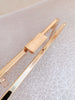 18 x 7.5cm ( 7" x 3" ) Light Gold Purse Frame Handle Purse Frame