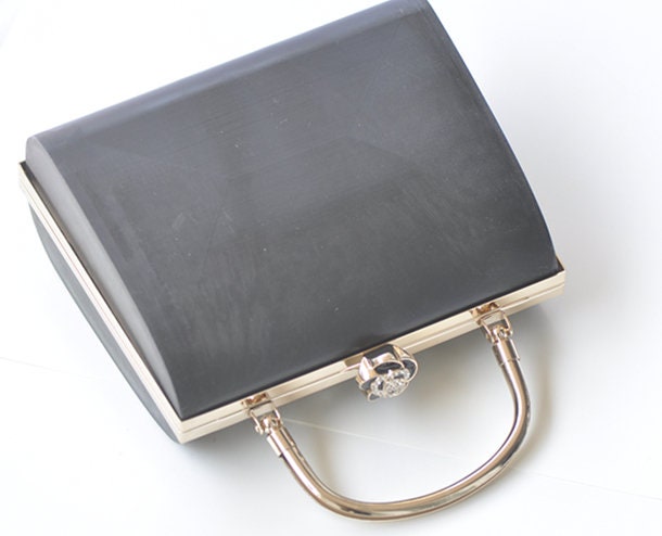 Rectangular Box Purse Frame Clutch Bag Frame 8.5x15.5x19cm