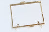 17.5cm( 6.8") Light Gold Purse Frame Bag Hanger 17.5x7.5cm