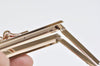9.5cm ( 3") Mini Gold Purse Frame 9.5x6cm