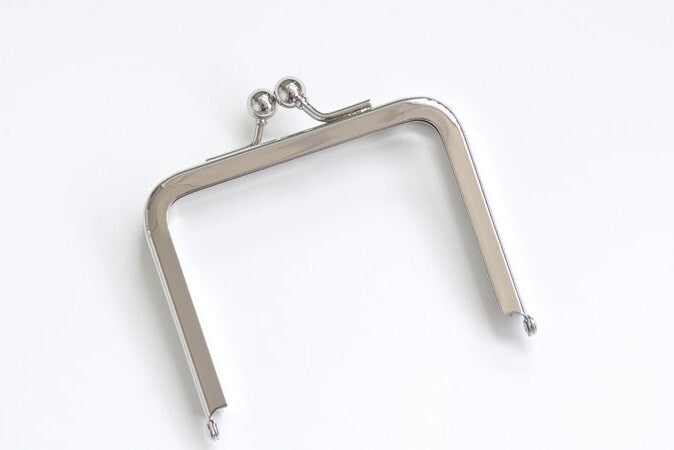 10cm (4.1") Box Bag Purse Frame Side Opening Glue-In Style Pick Color