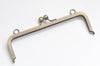 8.66" (22cm) Bronze Metal Purse Frame Clutch Bag Purse Frame