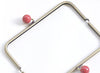 22cm Purse Frame With Large Red Kisslock Tube Bag Frame Pick Color