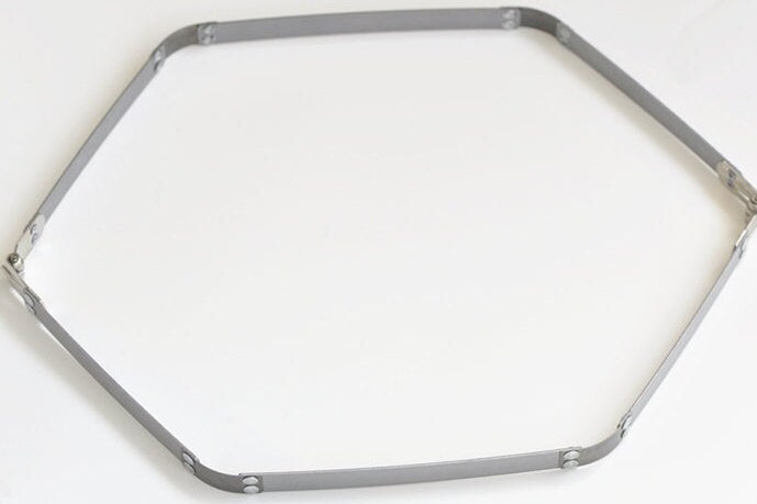 15.7" Retro Metal Purse Frame Flex Internal Purse Frame Large Purse Frame 40cm x 1.4cm