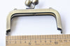 4" ( 11cm) Purse Frame Big Ball Head Clutch Purse Frame With Screws