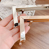 27cm (10 1/2") Vintage Purse Frame Large Bag Hanger Glue-In Style 27 x 6cm