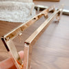 27cm (10 1/2") Vintage Purse Frame Large Bag Hanger Glue-In Style 27 x 6cm