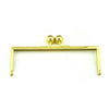 7"(18.5cm) Vintage Gold Purse Frame 18.5cm x 6.5cm
