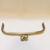 25cm ( 10") Retro Bronze Metal Purse Frame Large Kiss-Lock 25cm x 10cm