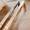 27cm (10 1/2") Vintage Purse Frame Large Bag Hanger Glue-In Style 27 x 6cm