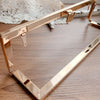 27cm (10 1/2") Vintage Purse Frame Large Bag Hanger Glue-In Style 27 x 6cm