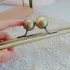 Bulk 50 Pieces Purse Frame With Large Kiss Closure Glue-In Style Closure Frame