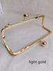 Retro Purse Frame Clutch Bag Purse Frame Glue-In Style 20x6.5cm