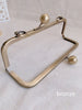 Retro Purse Frame Clutch Bag Purse Frame Glue-In Style 20x6.5cm