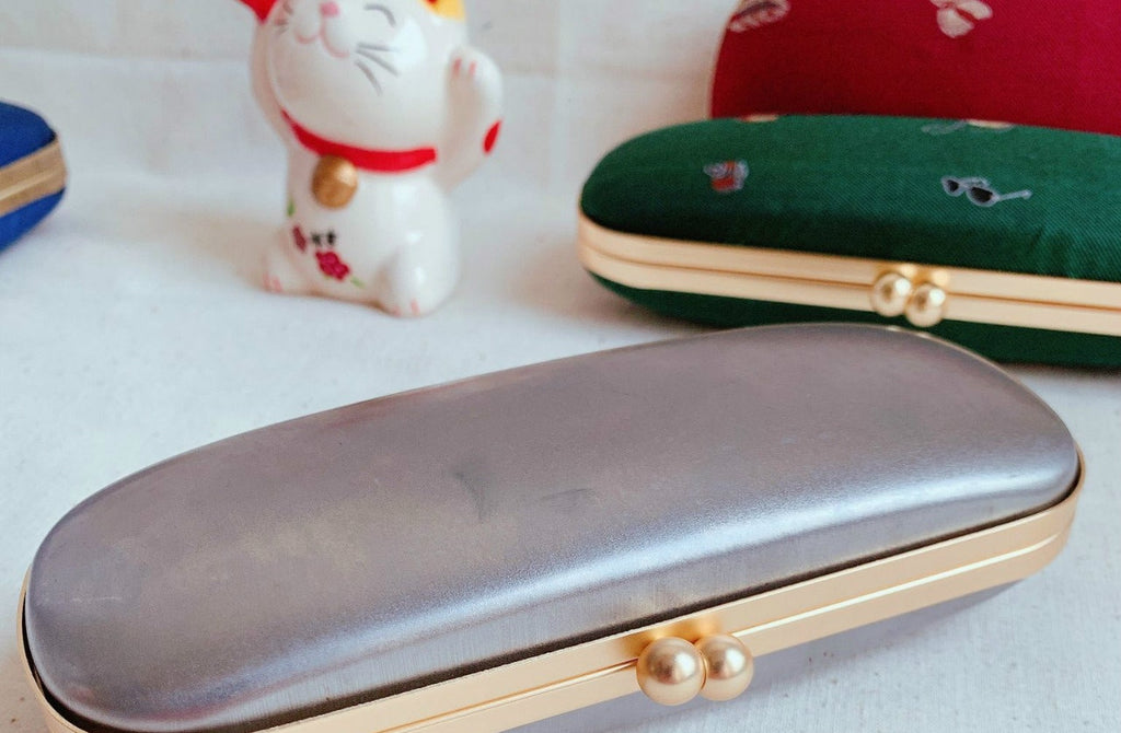 Glasses Case Purse Frame Clutch Bag Glue-In Purse Frame
