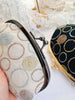 14cm Gunmetal Black Purse Frame Glue In Style Bag Making 14cm x 6cm