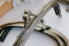 14cm Gunmetal Black Purse Frame Glue In Style Bag Making 14cm x 6cm