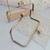 Bulk 50 Pieces Purse Frame With Large Kiss Closure Glue-In Style Closure Frame