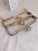 Retro Purse Frame Clutch Bag Purse Frame Glue-In Style 20x6.5cm