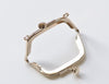 Mini Purse Frame Glue-In Style 5cm x 3.6cm Matte Gold/ Light Gold/ Bronze