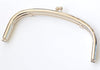 Retro Purse Frame Cloud Bag Frame 22x8cm Light Gold/Silver
