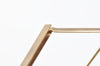 Light Gold Opening Channel Purse Frame 20.3cm x 6.4cm