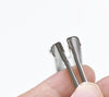 Silver Purse Frame Open Channel Glue-In Style 11cm/12.5cm x 6cm