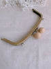 22cm Purse Frame Glue-In Style With 2cm Wood Closure