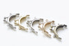 4cm Mini Half-Round Purse Frame Glue-In Style Mini Bag Frame 4x2.5cm