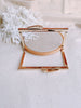 10cm Gold Purse Frame Open Channel 10cm x 6cm