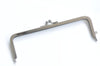 8" (20.5cm) Silver Metal Purse Frame Cup Closure Glue In Style 20.5cm x 6.8cm
