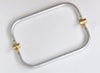 Doctor Bag Frame Aluminium Tube Purse Frame Bag Frame Hardware 19cm/25cm