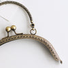 16.5cm (6") Antique Bronze Metal Purse Frame Sewing Handle Purse Frame Pick Color