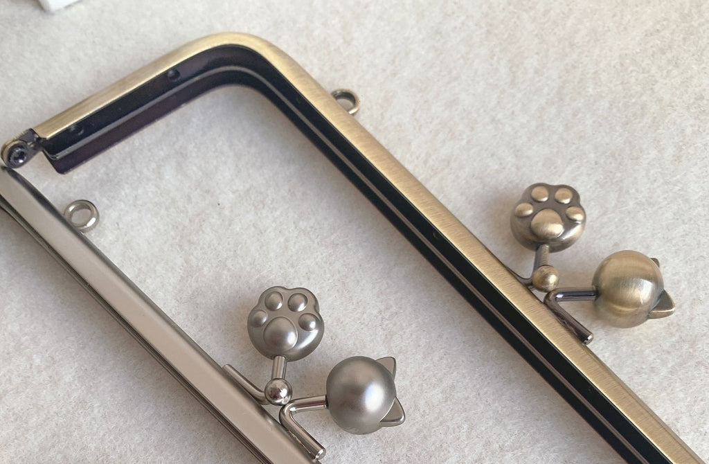 18cm x 6cm Purse Frame Handle Bronze/Matte Silver/Matte Gold Pick Color