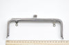 Silver Purse Frame Clutch Bag Purse Frame 20.5cm x 7.5cm