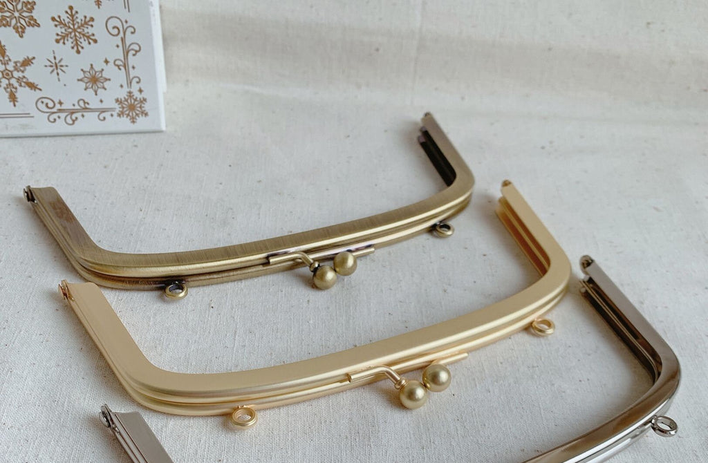 16.5cm( 6 1/2") Retro Bag Purse Frame Clutch Bag Frame Glue-In Style Pick Color