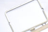 Brushed Bronze Rectangular Metal Purse Frame Glue In Style