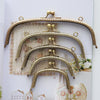 Retro Bronze Purse Frame Sewing Style