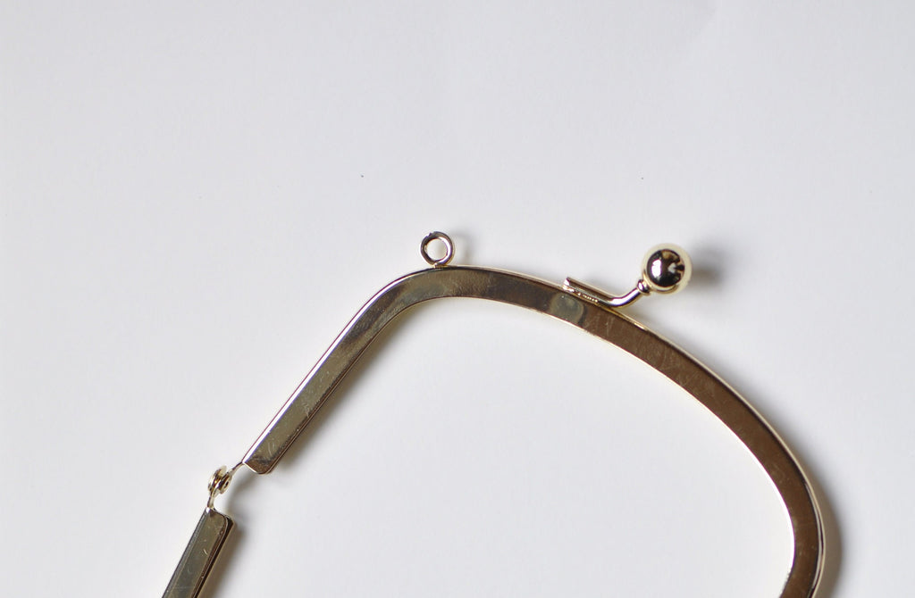 Gold Bag Purse Frame Glue In Style 11cm x 7cm