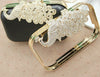 18cm Box Purse Frame Clutch Bag Leaves Peacock Kiss Lock Glue-In With Paper PatternPick Color