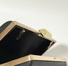 Light Gold Box Purse Frame Clutch Bag Glue-in Style 22cm x 12cm ( 8" x5")