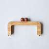20cm ( 8") Retro Purse Frame Wood Handle Purse Frame With Screws Pick Color