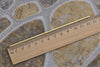 Raw Brass Hair Stick Bun Barrette Hair Slide 3x127mm Set of 5 A7912