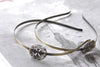 Metal Flower Headband Boho Hair Band Set of 1 A7914
