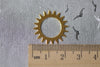 20 pcs Gold Gear Connectors Mechanical Watch Movement Charms A7917