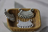 Chandelier Earring Antique Silver Fan Connectors Set of 20 A7920