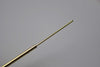 Raw Brass Hair Stick Bun Barrette Slide With Needle Set of 5 A7913