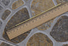 Raw Brass Hair Stick Bun Barrette Slide With Needle Set of 5 A7913